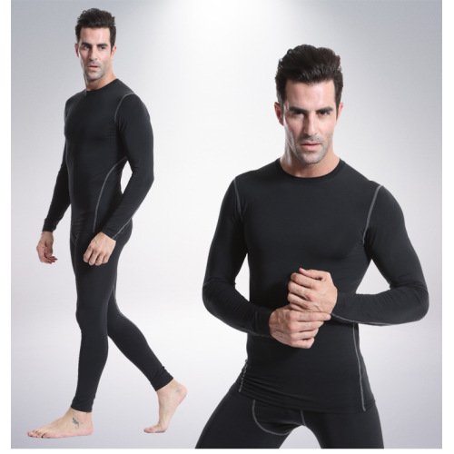 Chemise de compression à manches longues pour homme