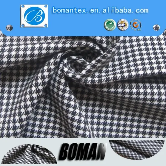 2014 BEST SALE have good quality cheap price textile houndstooth upholstery fabric