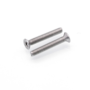 Cross Disced Countersunk Head Tapping Screws Din7982 SS304