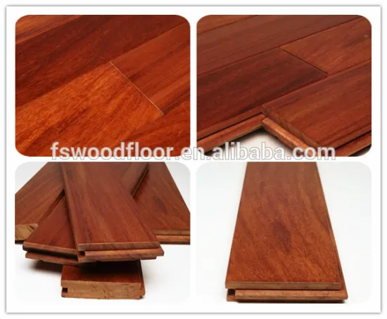 South American santos mahogany hardwood flooring