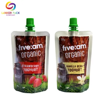 Aluminum Baby Food Packaging Pouch BPA Free
