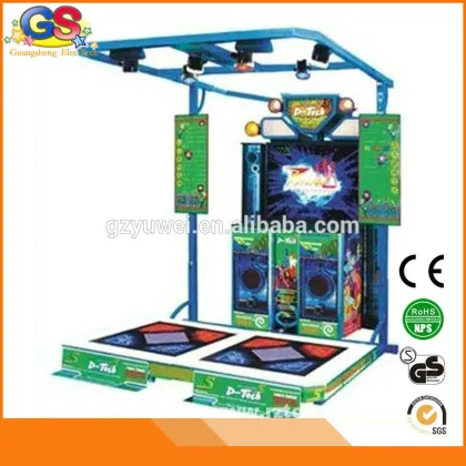 Dance Station coin operated dancing game machine video simulator dancing arcade game machine