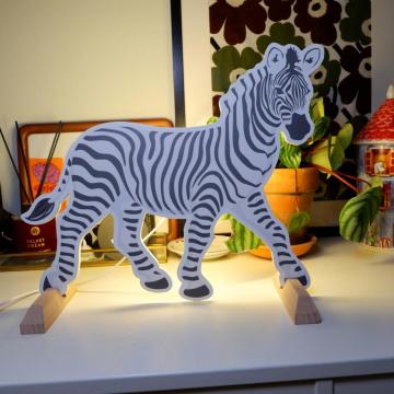 Luce murale di decorazione zebra multipla per interno