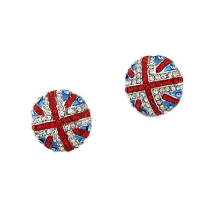 2012 London Olympic Games Uk Flag Earrings Wgrs-087