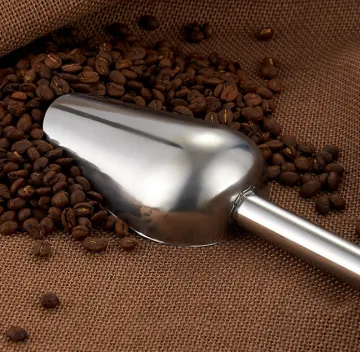 Classic Stainless Steel Round Shape Ice Scoop