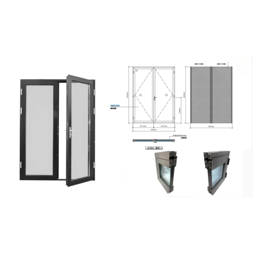 Modern Design Home Casement Window Door