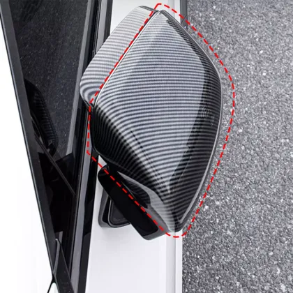 OEM Car ABS Carbon Fiber Chrome Rearview Mirror Cover for 2021 Geely Lynk & Co