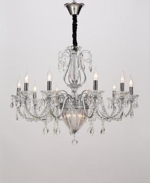 Modern Indoor Living Room Elegant Iron Chandelier