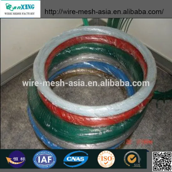 anping factory green binding wire factory used in contruction / Galvanized Binding wire