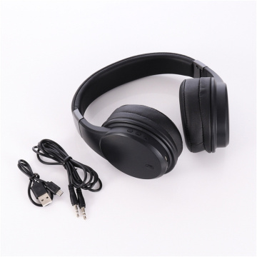 headset nirkabel bluetooth dengan mikrofon untuk ponsel