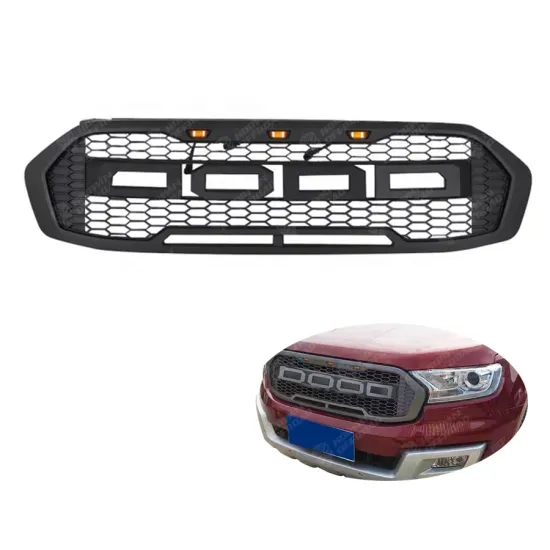 4x4 Replacement Car Accessories: Front Bumper Grilles with Amber Light for Everest/Endeavour 2017-2019
