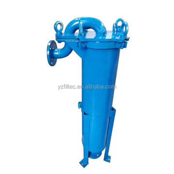 carbon steel top open single bag filter housing for ink industry