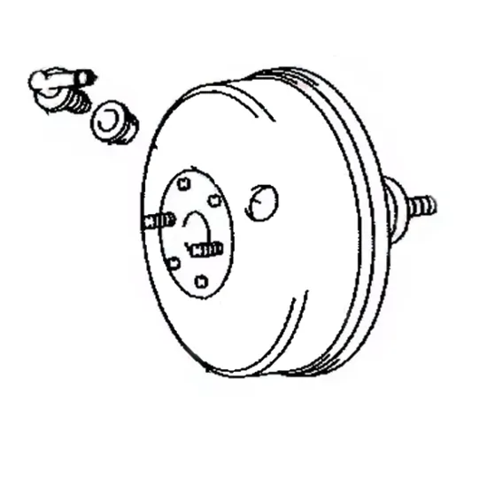 DAUN Brake Booster 226-05018 for NPR115 ISUZU NPR 7.9T