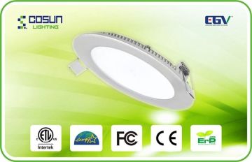 3500k - 6500k Energy Saved Led Flat Panel Lights / Embedded 4 Inch Led Downlight For Meeting Room