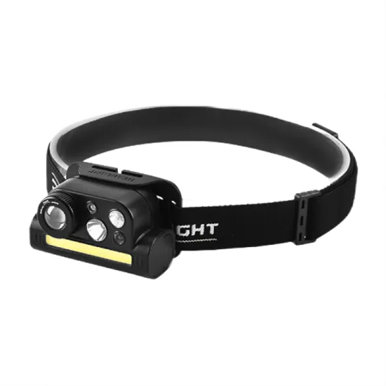 IP44 Rechargeable 2IN1 3W Sensor LED Headlamp