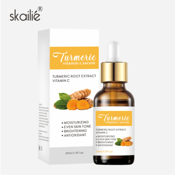 Private Label Face Serum: Anti-Acne, Antioxidant, Dark Spot Correcting Vitamin C Turmeric Serum