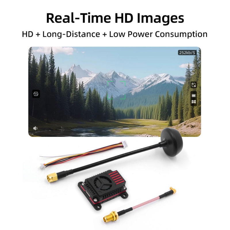 5.8G 3W VTX Long Range Video Transmitter 6