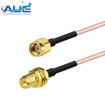 RP SMA Male to Reverse Female Pigtail Cable for WiFi Router Extension