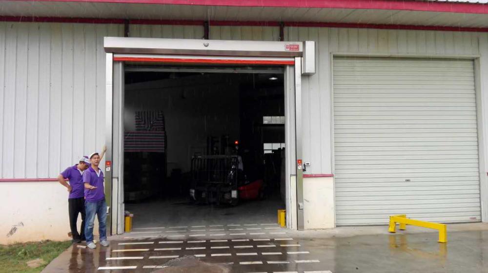 Industrial PVC Roll up high speed door