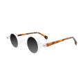 Small Acetate Eyeglasses Placa Degradada Demasiado Gafas Manufactory