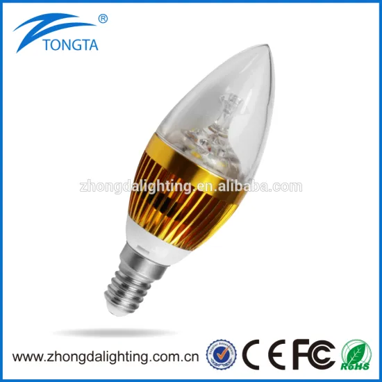 2016 new product candle light led with high quality and good brightness