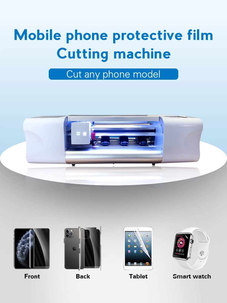 Mobile phone protective film cutting machine