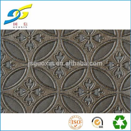 Guoxin pvc making artificial leather for decoration