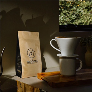 Shatter-proof kraft paper coffee bags