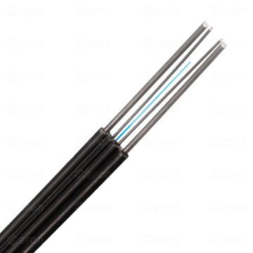 FTTH Double-fly Indoor Drop Cable with FRP/KFRP Steel Wire Reinforcement and Optical Fiber: Enhancing Home Network Infrastructure