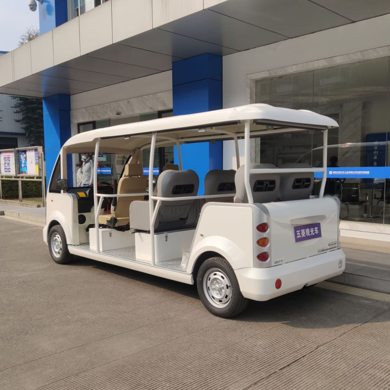 8-seater open state guest interchange car