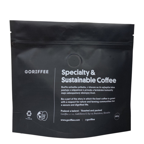 LDPE Plastic Bags For Fresh Roasted Coffee Packaging