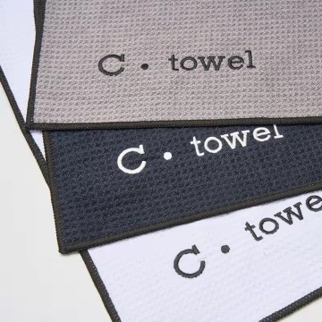 Golf Towel Ersonalised sublimation golf towel with corner Factory