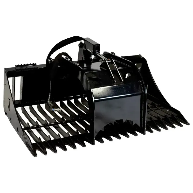 Extreme Duty Root Rake Grapple for Skid Steer