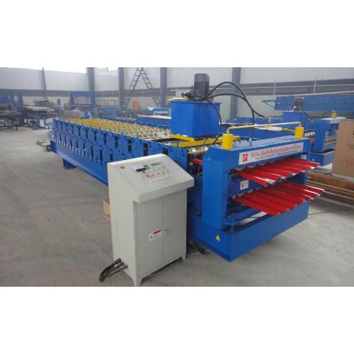 Double Layer IBR Roofing Making Machine