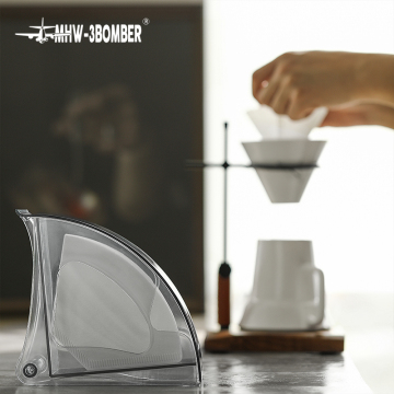 Scatola di carta da filtro da caffè MHW-3Bomber con copertura a prova di polvere