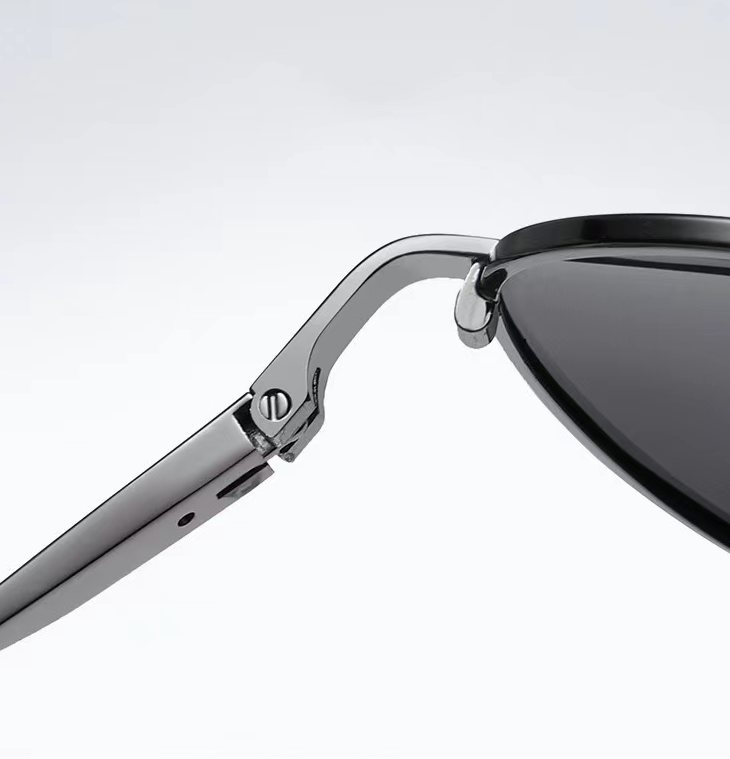 silver frame sunglasses