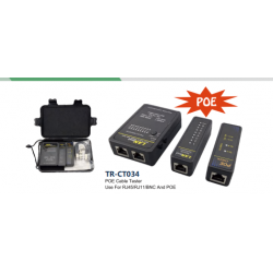 POE Cable Tester for RJ45/RJ11/BNC and POE