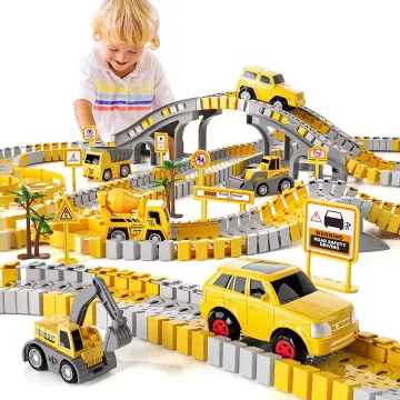 Best Children's Assembled Rail Car Train Car Slot Toy Sets