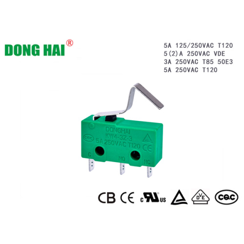 Subminiature Basic Switch Solder terminals