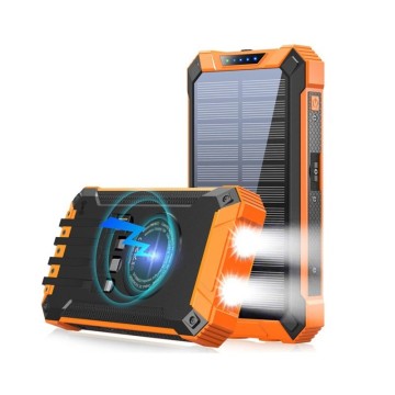 2022 Draagbare 10000mah Solar Charge Solar Power Bank