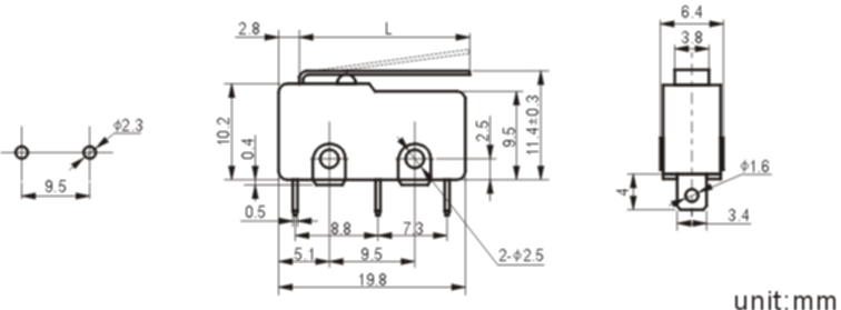 MSW-12-1micro switch