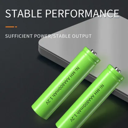 800mAh AAA 1.2V Nickel Metal Hydride (Ni-MH) Rechargeable Batteries for Toys
