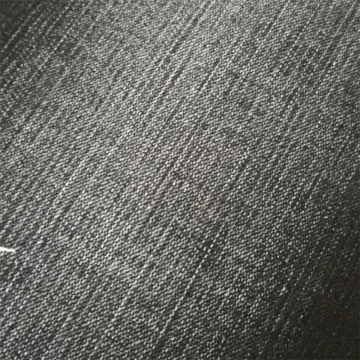 Black Bamboo lycra denim fabric for legging jeans