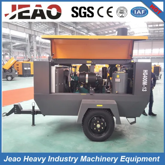 Portable Screw Diesel Air Compressor for Mining/13bar Screw Diesel Air Compressor/10m3/Min Mounted Screw Diesel Air Compressor