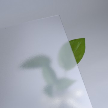 3MM 5MM 6MM Unbreakable PC Glass Polycarbonate Sheet Frosted for Roofing