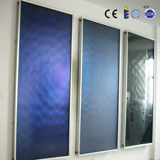 High Efficiency Blue Tinoxoy Coating Flat Plate Solar Thermal Panel