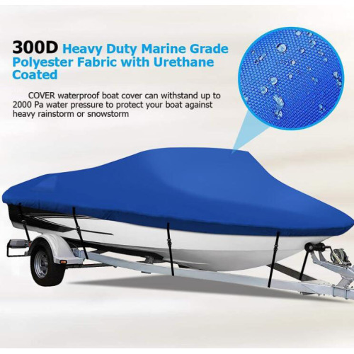 Trailerable Boat Cover Universal Marine Grade Dustproof Durable Boat Cover Manufactory