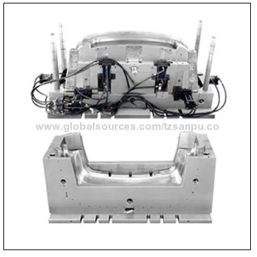 CNC Milling Part by professional auto injection mold manufacturer for BENZ bumper mold,customized