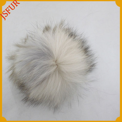 Thick Fur Ball / Accessory Keychain Raccoon Fur Pompom