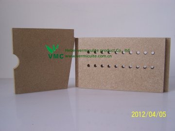 Fireproof vermiculite board